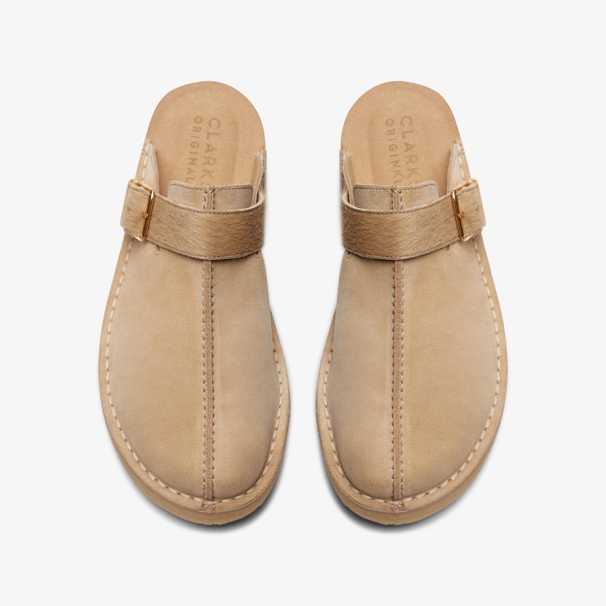 [26171989] Mens CLARKS TREK MULE - TAUPE INTEREST