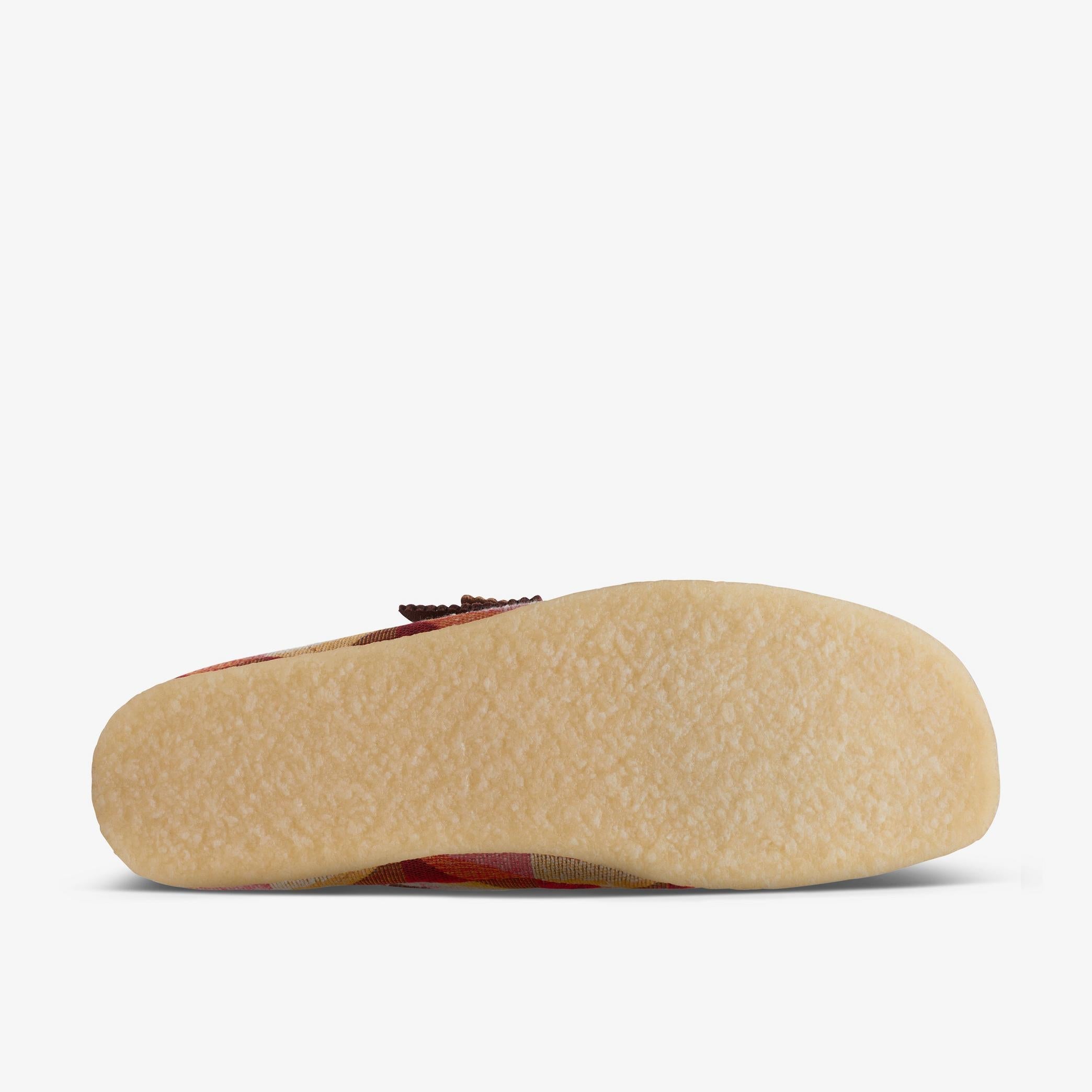 [26172248] Mens CLARKS WALLABEE - YELLOW MULTI TXT