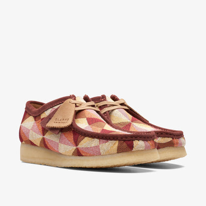 Clarks Originals Wallabee Men's Yellow Multi Txt Casual Shoes