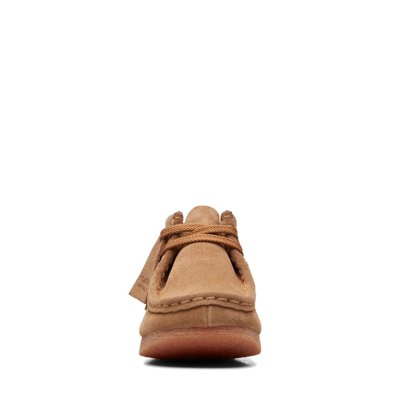 Side view of [26172317] KIDS CLARKS WALLABEEBOOTO with laces