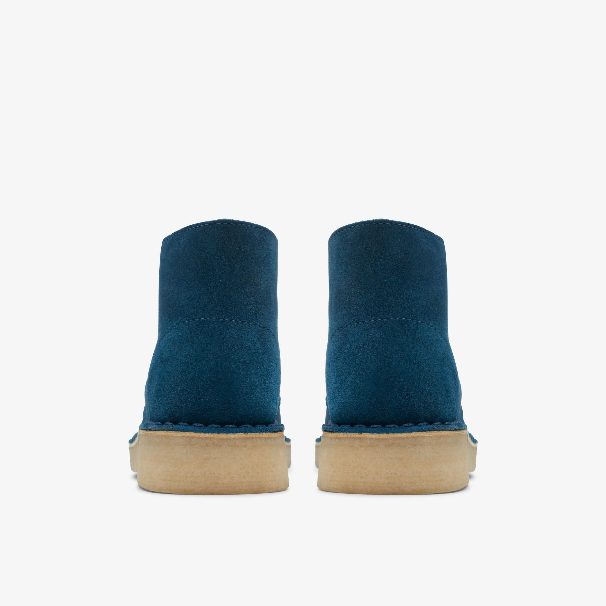 Clarks Originals Desert Boot Women's Deep Blue Suede 26173213