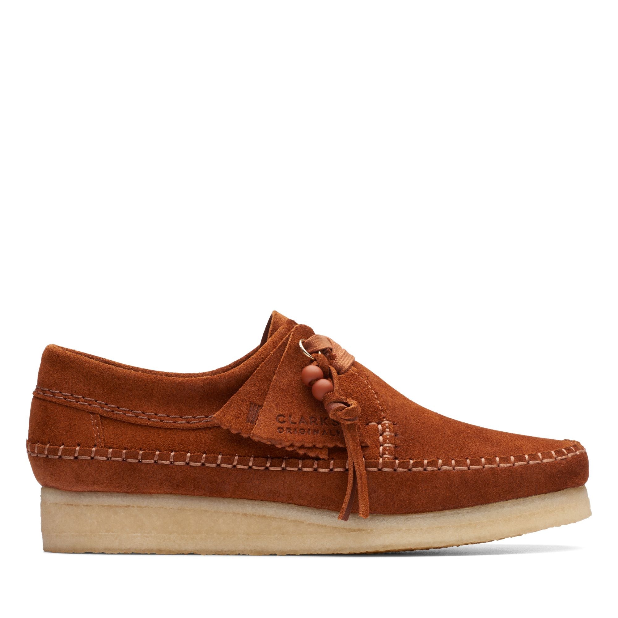 [26173256] WOMENS CLARKS WEAVER GINGER SUEDE