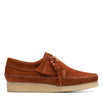 [26173256] WOMENS CLARKS WEAVER GINGER SUEDE