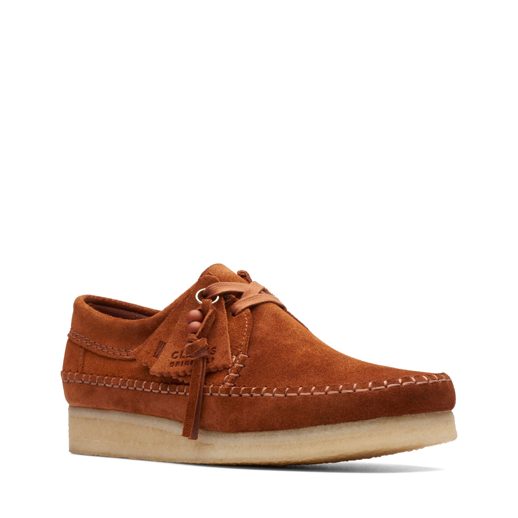 [26173256] WOMENS CLARKS WEAVER GINGER SUEDE