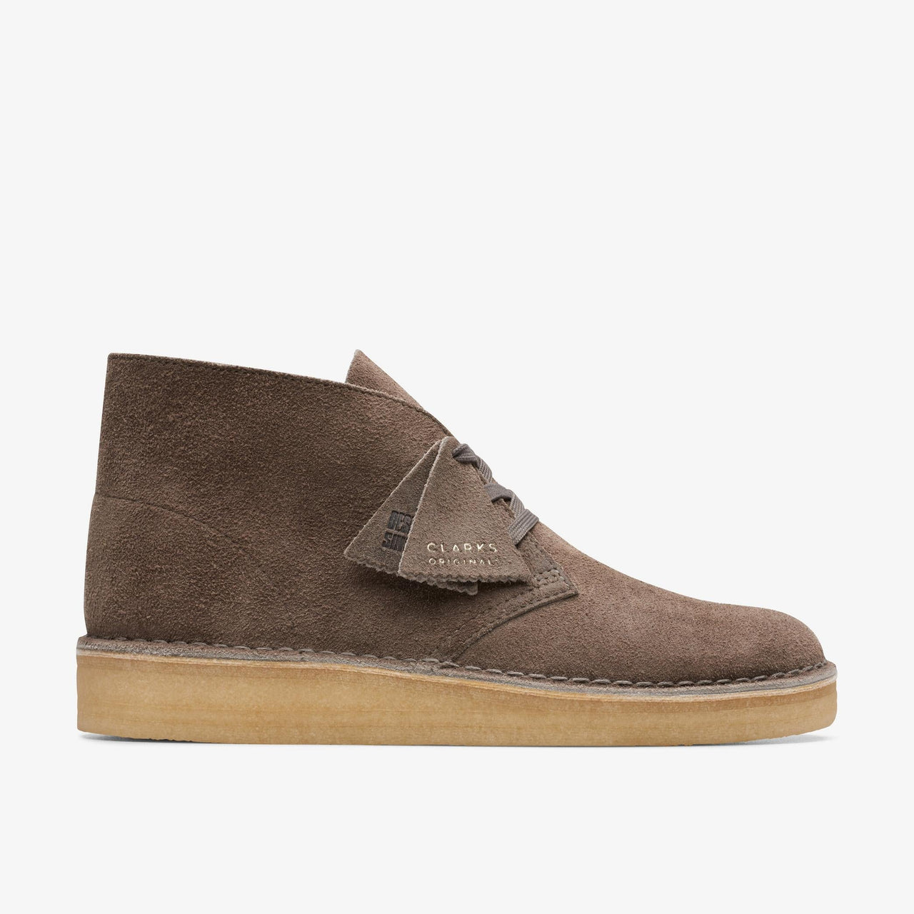 Mens CLARKS DESERT COAL - BROWN SUEDE stylish and comfortable footwear