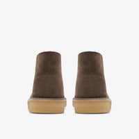 Thumbnail for High quality mens brown suede CLARKS DESERT COAL shoes