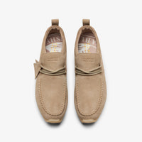 Thumbnail for Versatile Mens Clarks Maycliffe Dark Sand Suede Shoes for Men