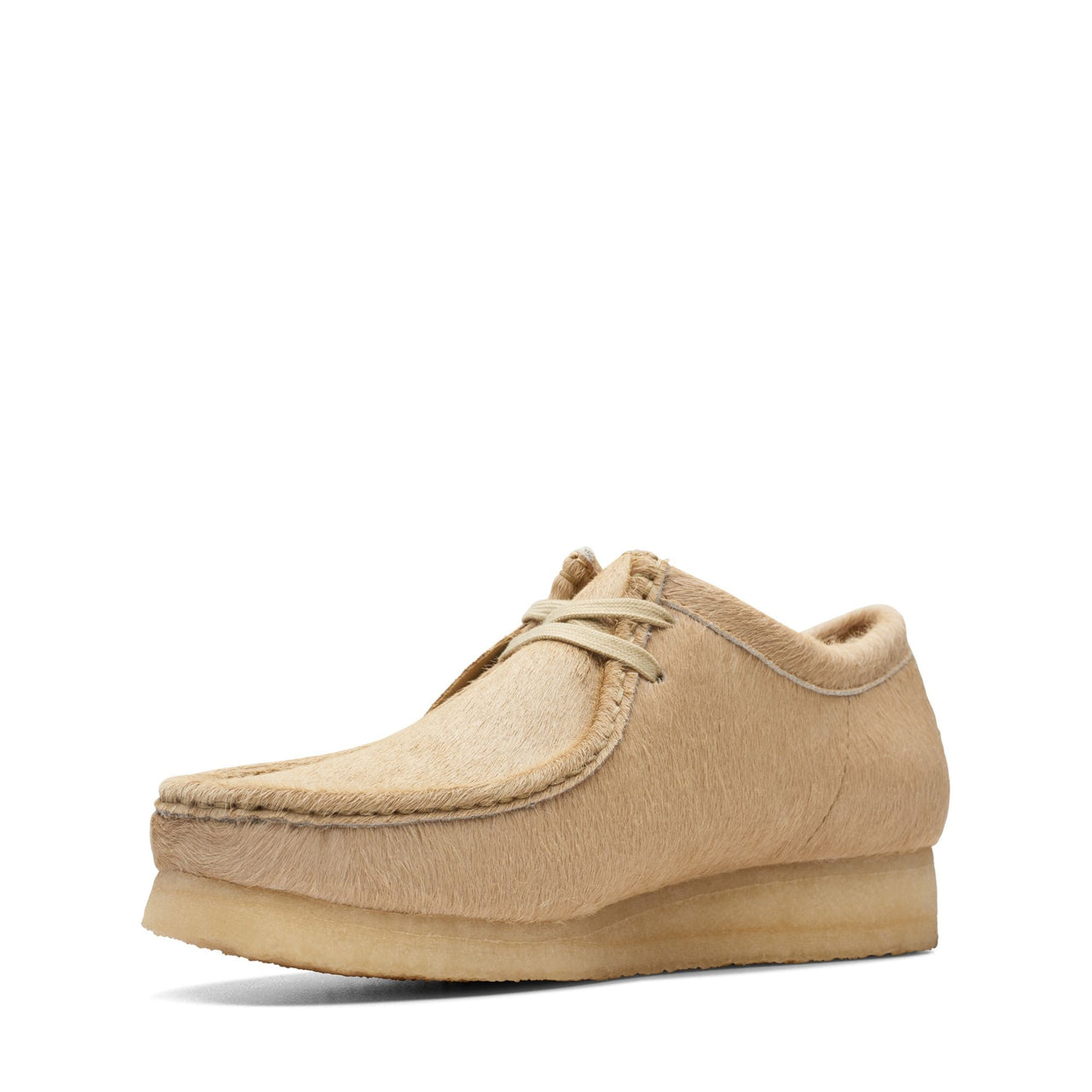 Pair of MENS CLARKS WALLABEE styled with rolled up jeans