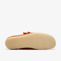 Thumbnail for Comfortable and durable mens Clarks Wallabee Burnt Orange shoes