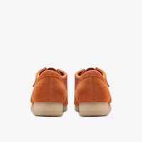 Thumbnail for Classic mens Clarks Wallabee Burnt Orange shoes for everyday wear