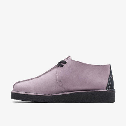 [26173998] Womens CLARKS DESERT TREK - MAUVE