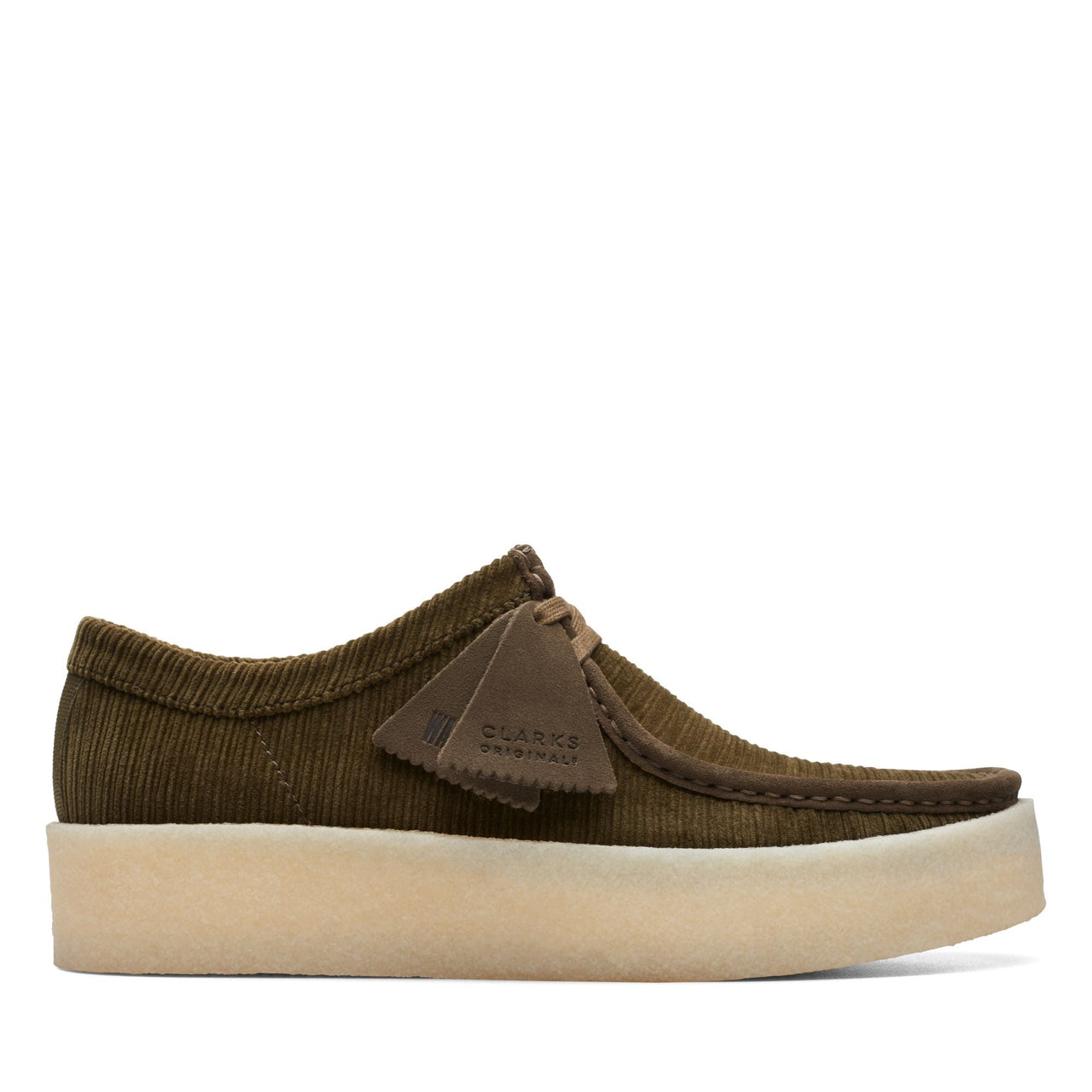 MENS CLARKS WALLABEE shoes in brown suede with comfortable crepe sole