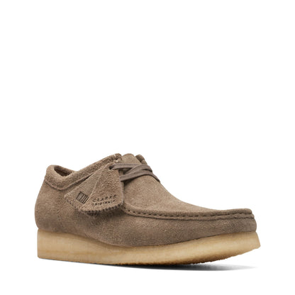 [26174049] MENS CLARKS WALLABEE - DARK GRY SUEDE