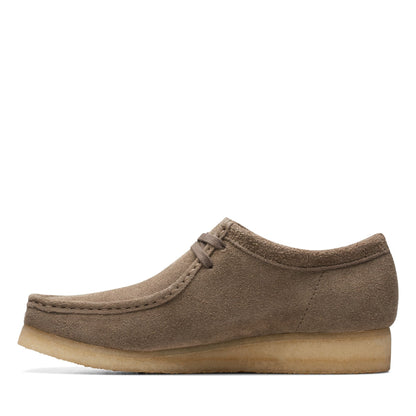 [26174049] MENS CLARKS WALLABEE - DARK GRY SUEDE