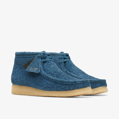[26174050] Mens CLARKS WALLABEE BOOT - DEEP BLUE