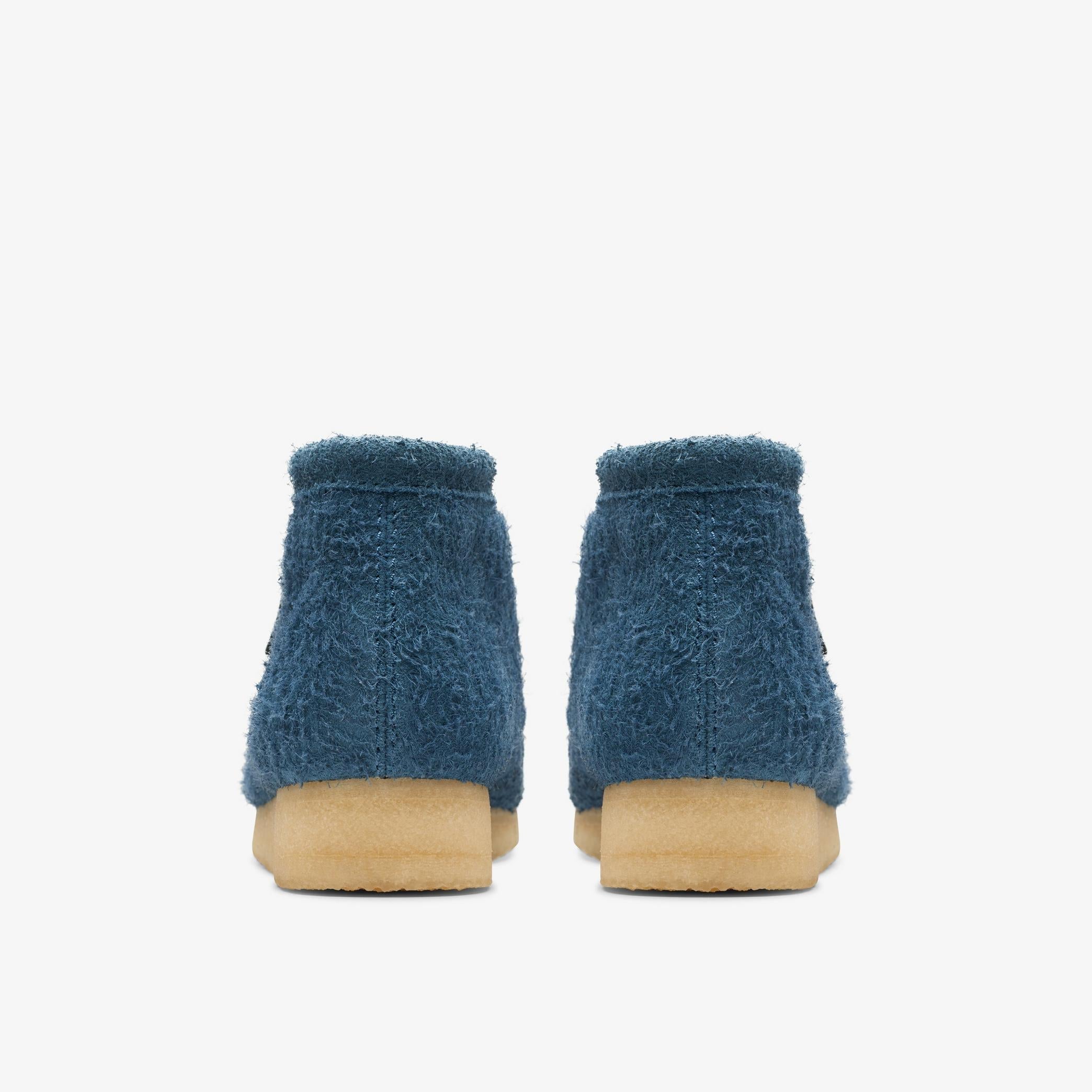 [26174050] Mens CLARKS WALLABEE BOOT - DEEP BLUE