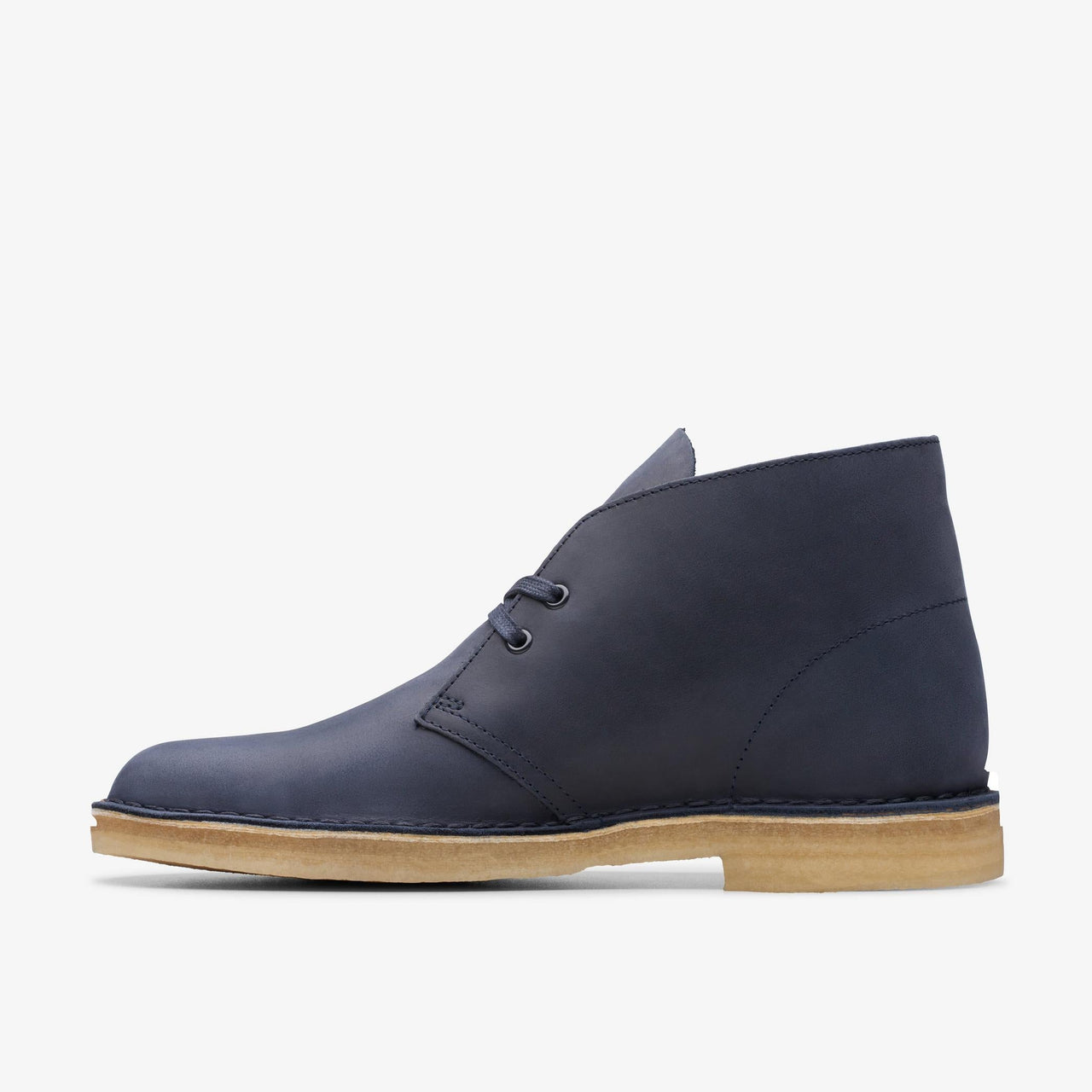 [26174058] Mens CLARKS DESERT BOOT - NAVY LEATHER