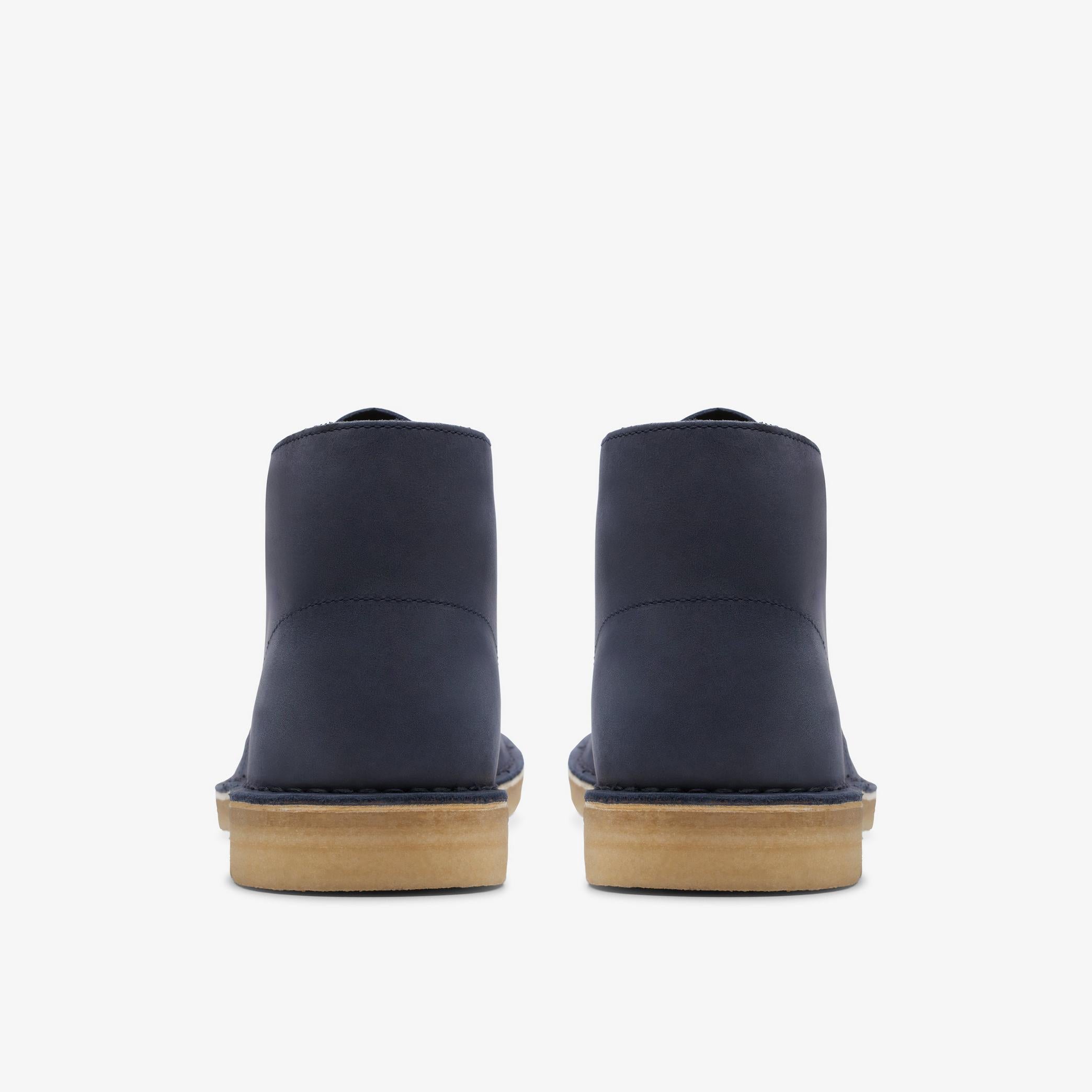 [26174058] Mens CLARKS DESERT BOOT - NAVY LEATHER