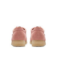 Thumbnail for Side view of WOMENS CLARKS WALLABEE in sand suede