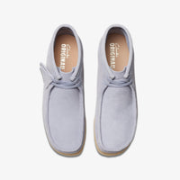 Thumbnail for Men's Clarks Wallabee Boot in Cloud Grey Suede, a stylish and comfortable choice for everyday wear