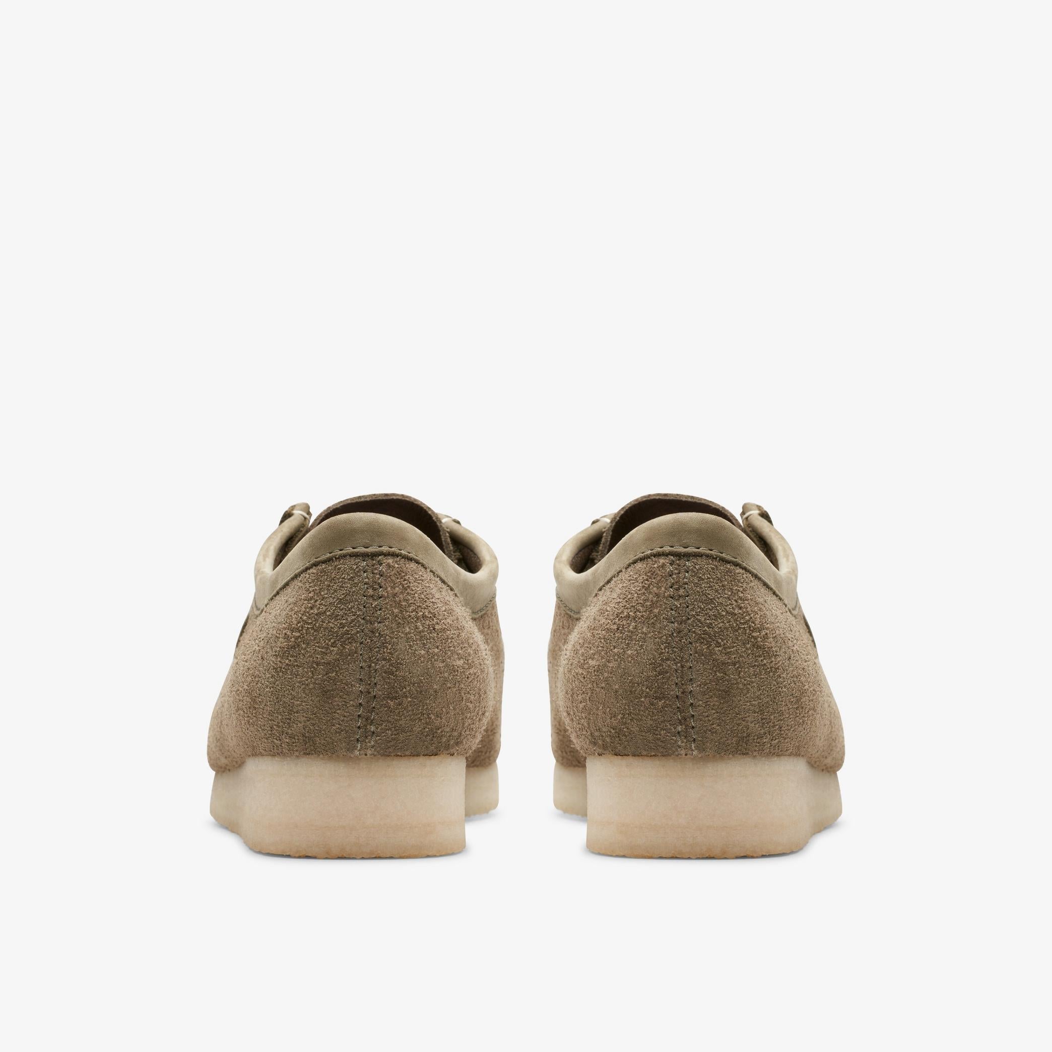 [26175710] Mens CLARKS WALLABEE - PALE KHAKI SUEDE