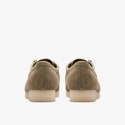 [26175710] Mens CLARKS WALLABEE - PALE KHAKI SUEDE