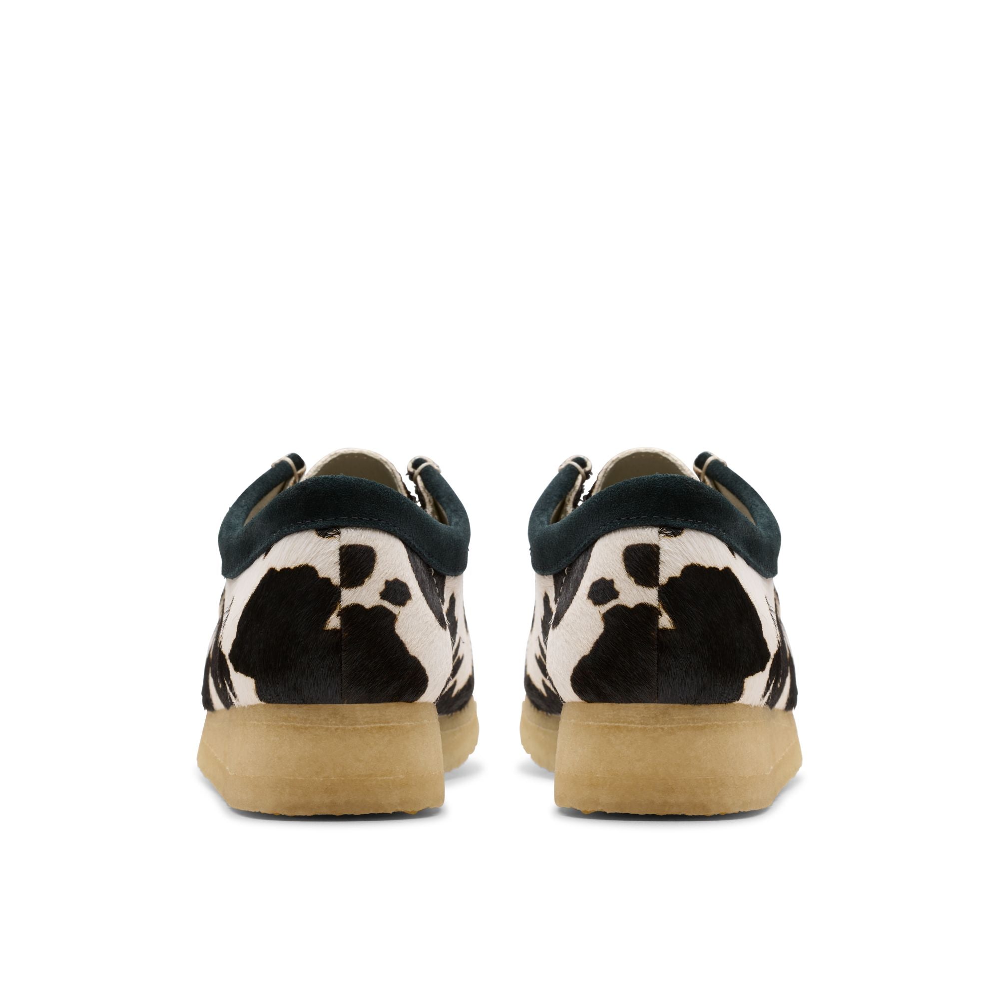 [26175835] WOMENS CLARKS WALLABEE COW PRINT HAIRON