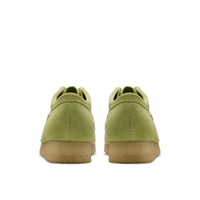 Thumbnail for Pair of MENS CLARKS WALLABEE shoes in olive green suede