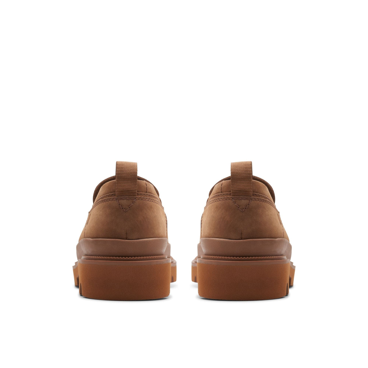 High-quality leather material used in MENS CLARKS BADELL STEP shoes