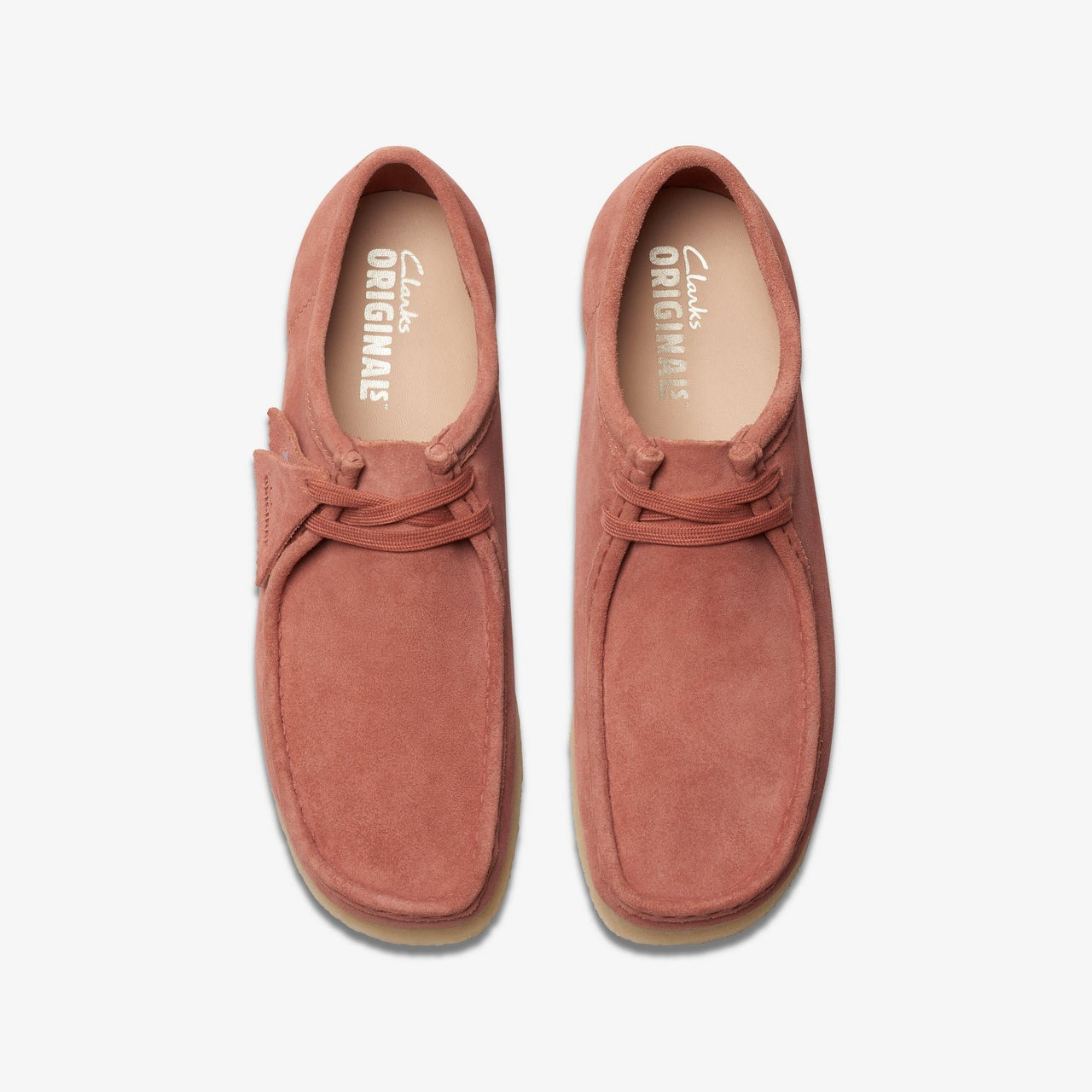 High-quality Mens CLARKS WALLABEE - TERRACOTTA SDE shoes for men