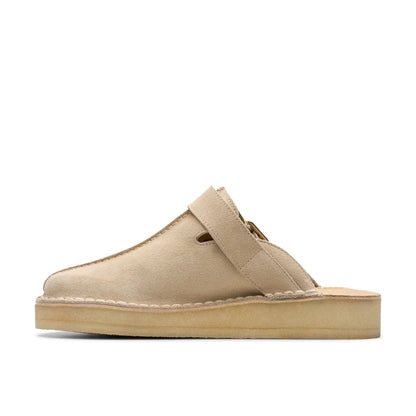 [26176569] WOMENS CLARKS TREK MULE SAND SUEDE