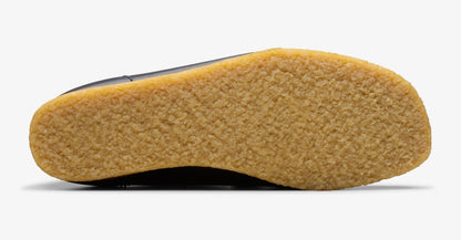 [26177715] WOMENS CLARKS WALLABEE BOOT BLACK SMOOTH LEATHER