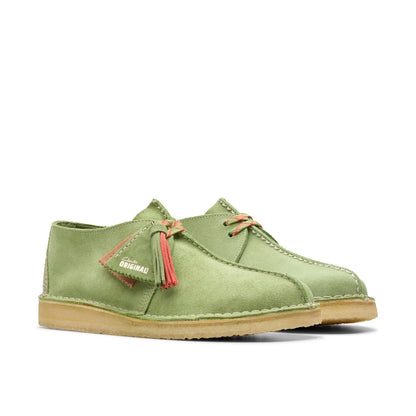 Clarks Originals Originals Desert Trek Men’s Green Apple Suede Bank Robbers 200th Anniversary Limited Edition 26180991
