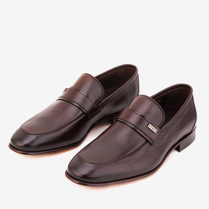 Vinci Leather Shoes The Ashford Baby Buffalo Leather Loafer Men Shoe