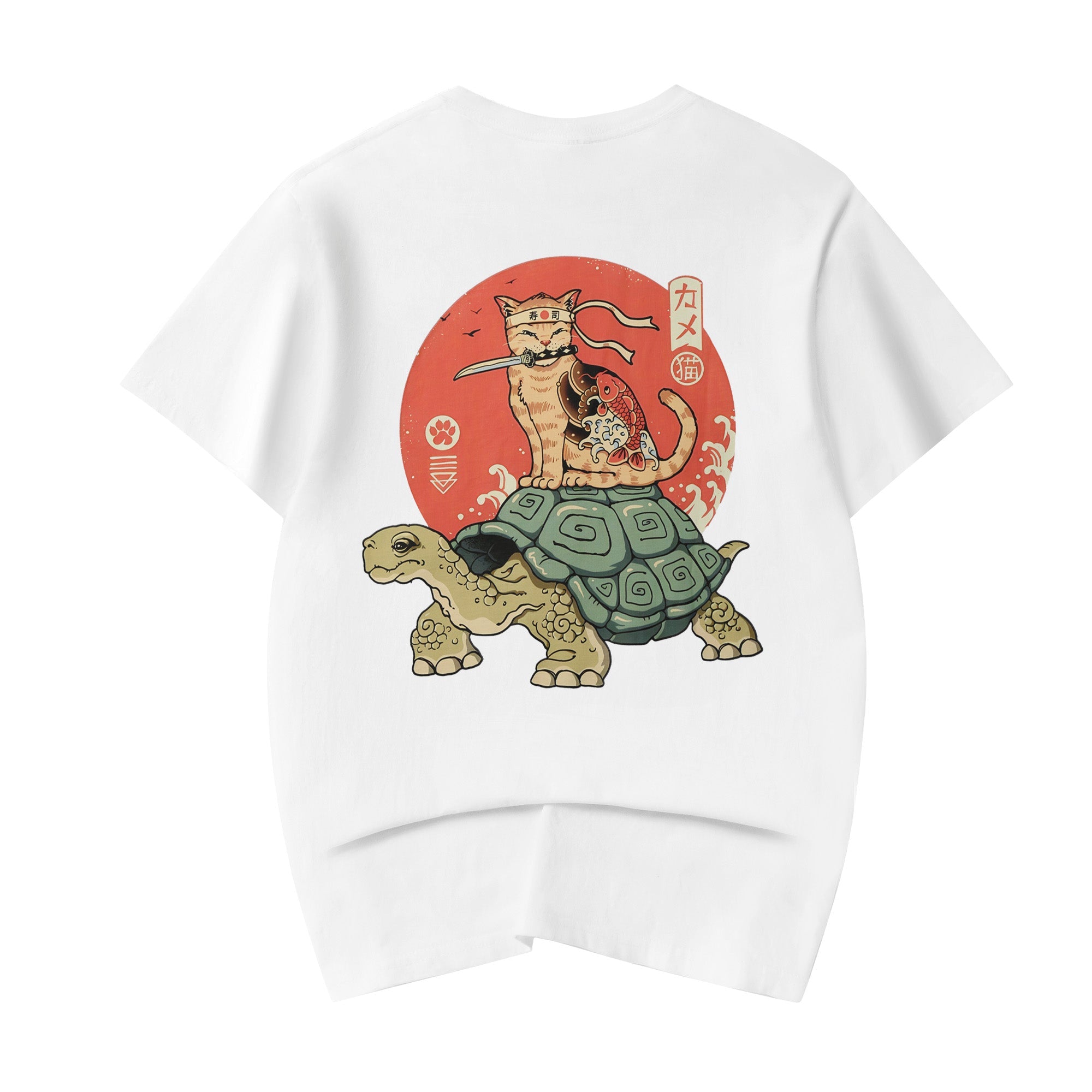 Niepce YeT018 Tortoise x Samurai Cat Tee
