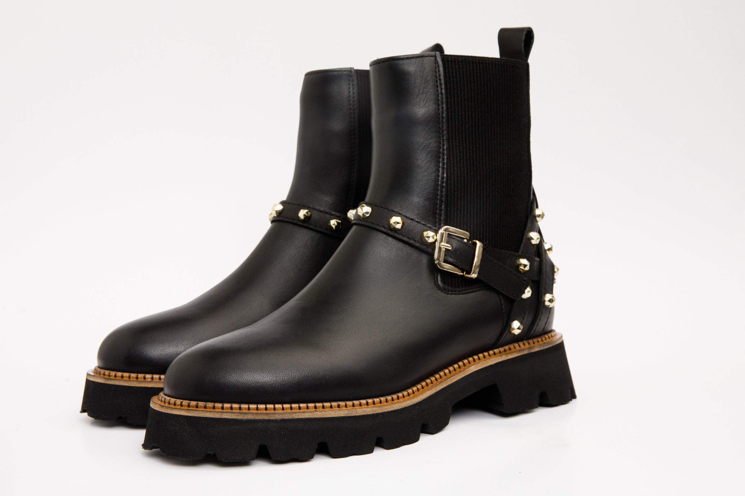 The Rabah Black Leather Women Boot Final Sale!