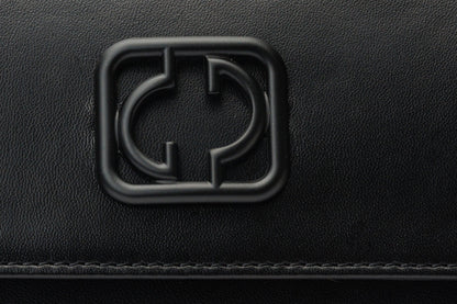 The Maneadero Black Leather Handbag