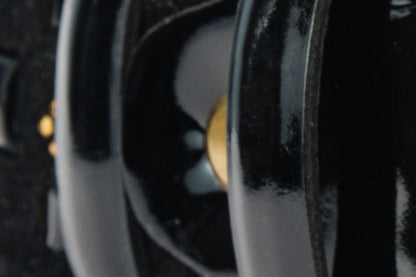 The Vicino Black Leather Belt