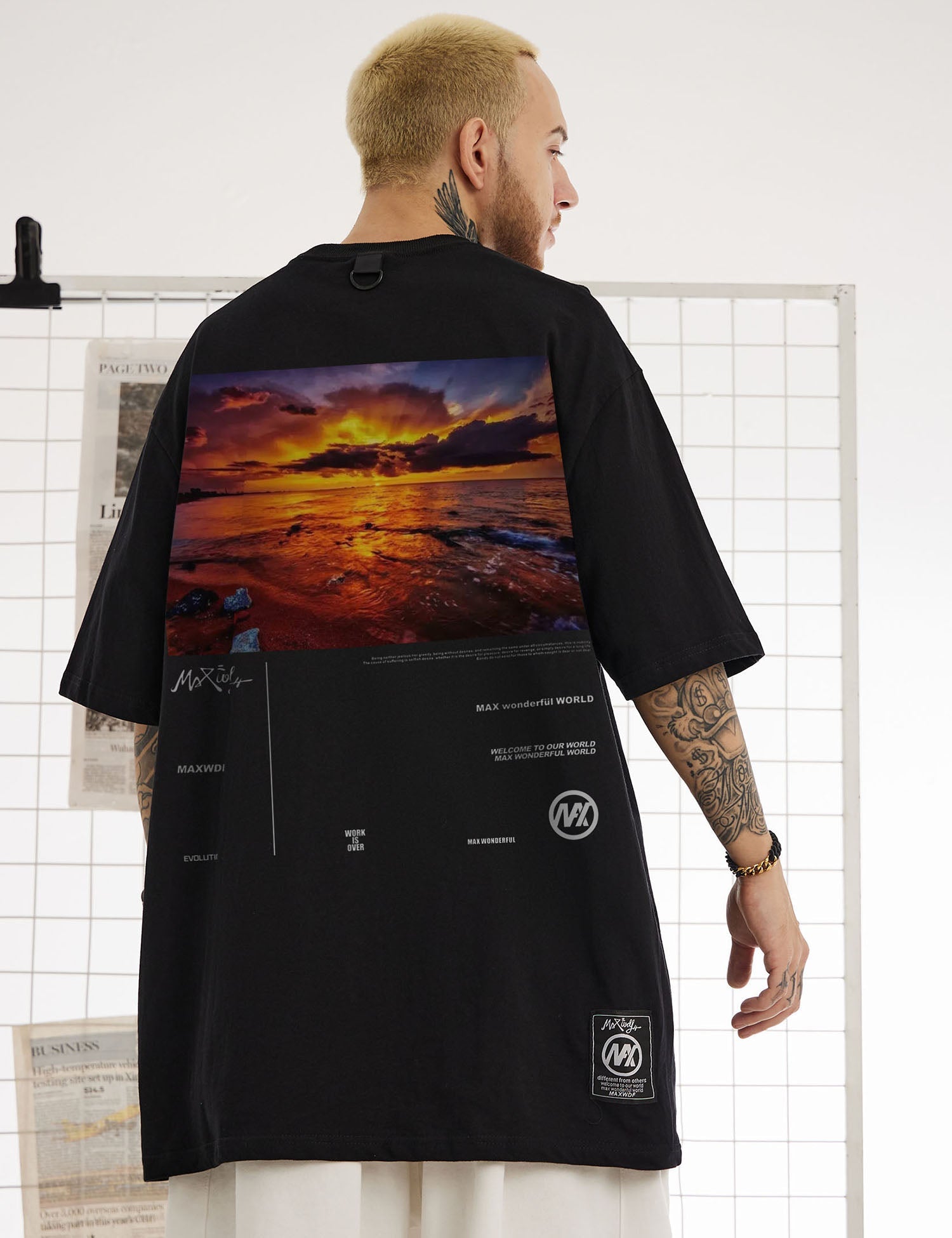 Niepce Sunset Beach Tee