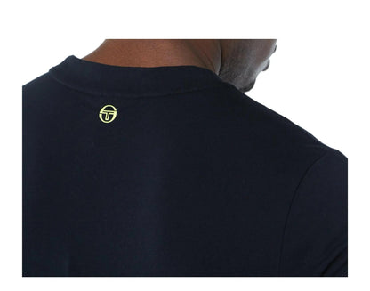 Sergio Tacchini Velocita Men's Cotton Crew Neck T Shirt