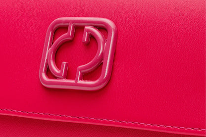 The Maneadero Fuchsia Leather Handbag