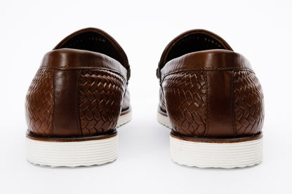 The Sperry Tan Leather Tassel Loafer Men Shoe