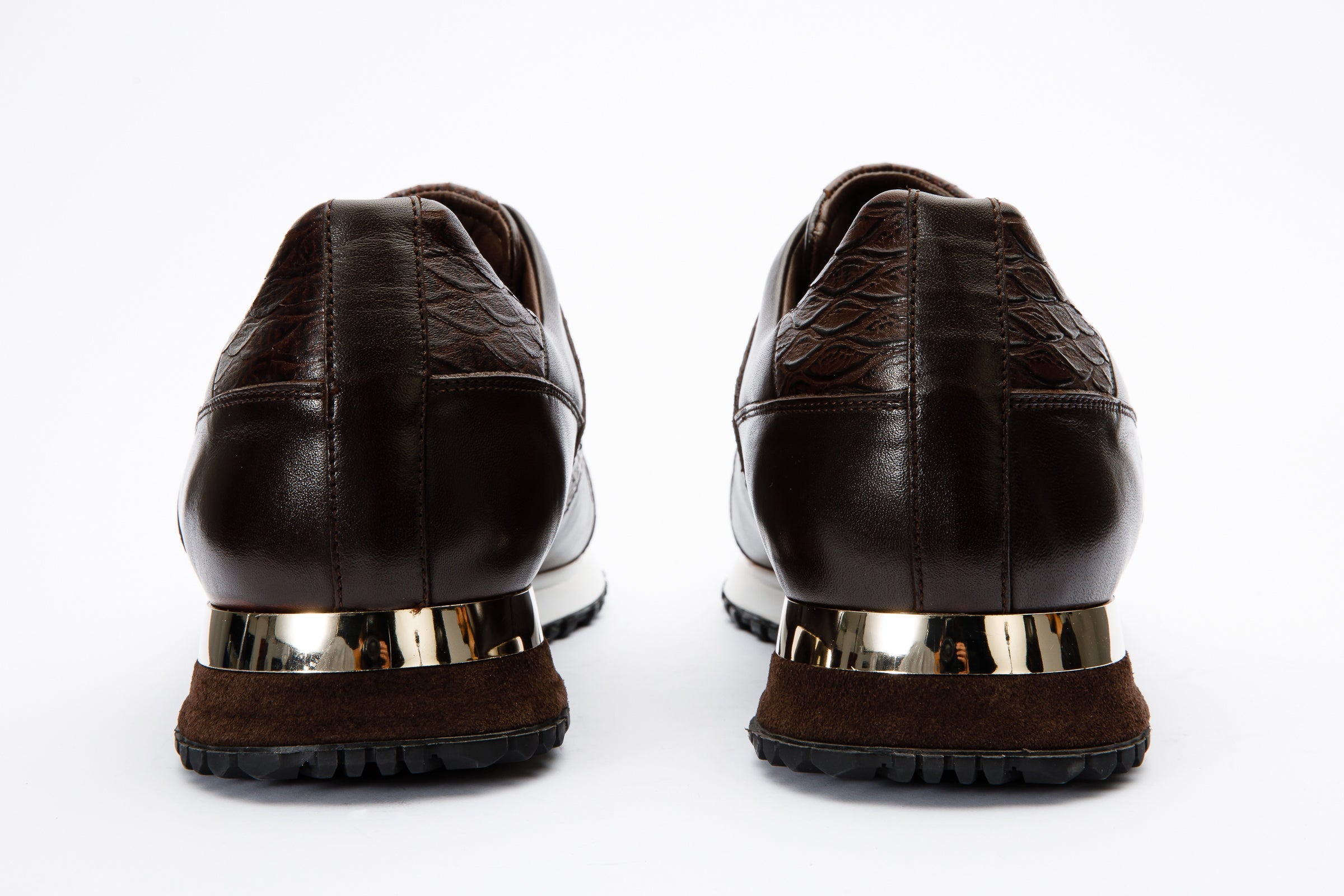 The Mugla Brown Snk Leather Men Sneaker Final Sale!