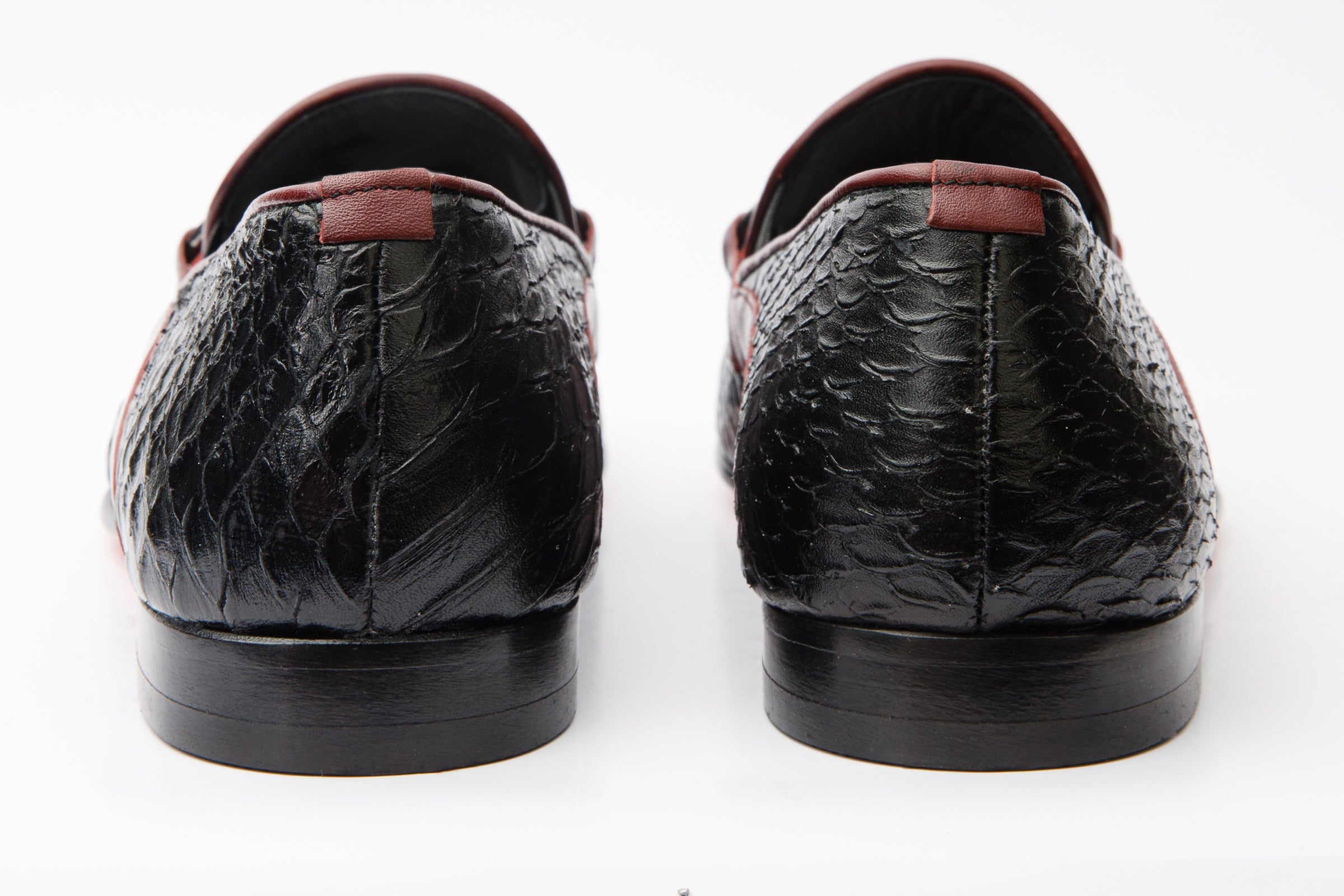 The Milano Black Shoe Bit Loafer Men  Shoe Final Sale!