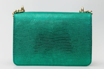 The Maple Green Leather Handbag