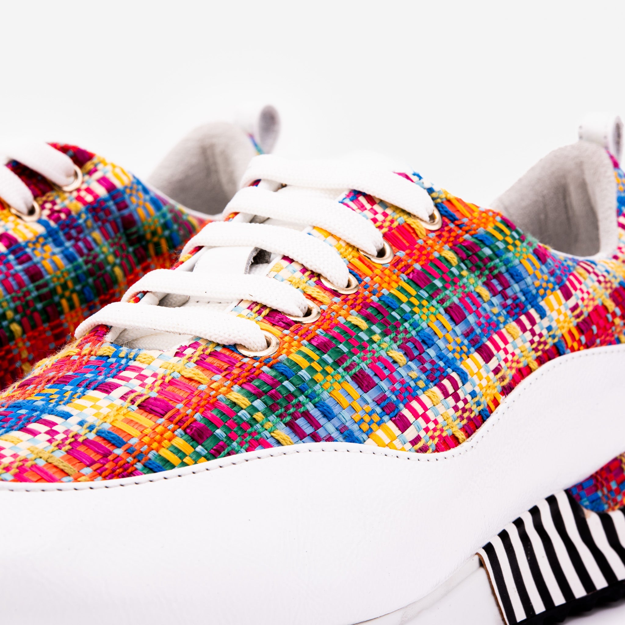 The Valencia White Leather Women Sneaker