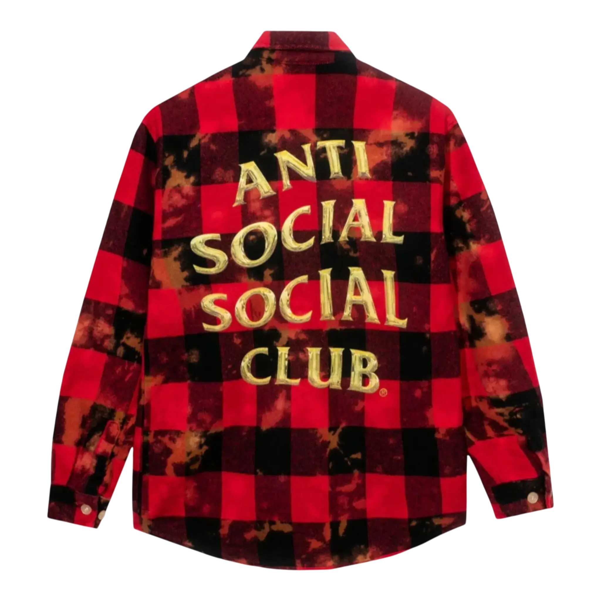 Anti Social Social Club Chromey Men’s Cotton Flannel Shirt