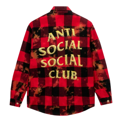 Anti Social Social Club Chromey Men’s Cotton Flannel Shirt