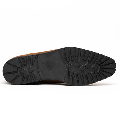 46 - 210 - Cgn Gianna Suede Chelsea Boot, Cognac Shop by Zelli Italia – Don't Panic Shoes