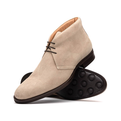 46 - 592 - Snd Marco Suede Calfskin Chukka Boot Sand Shop by Zelli Italia – Don't Panic Shoes